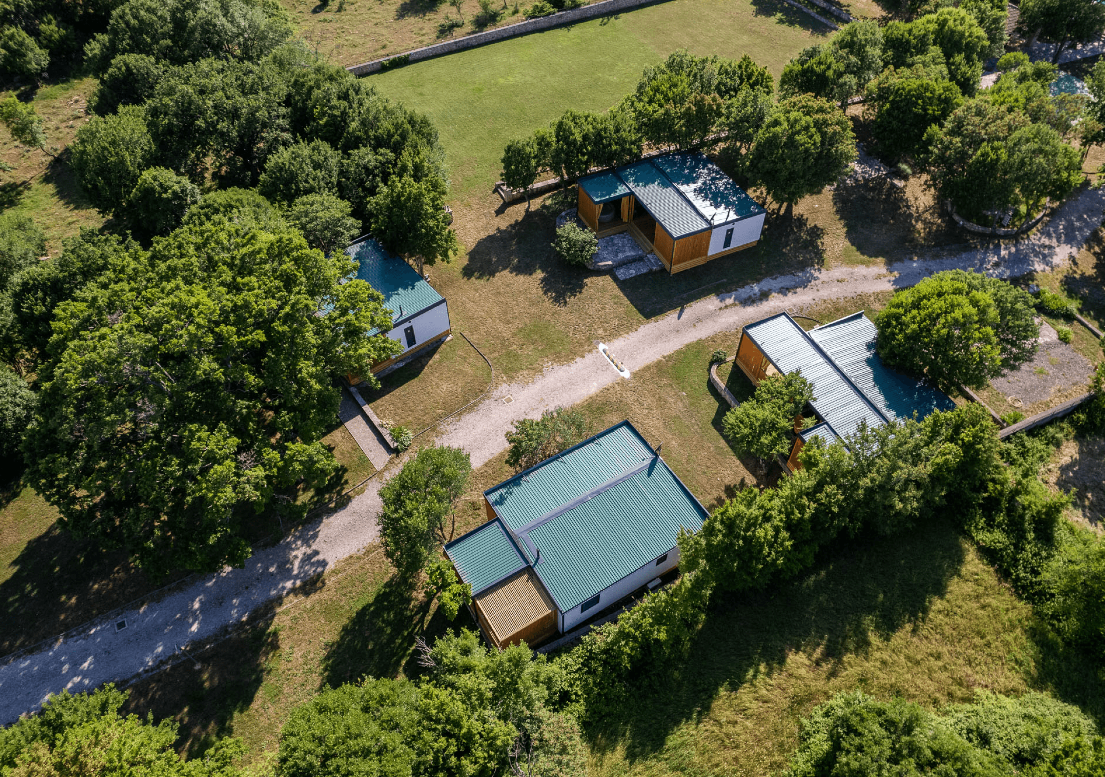 hero camping from air